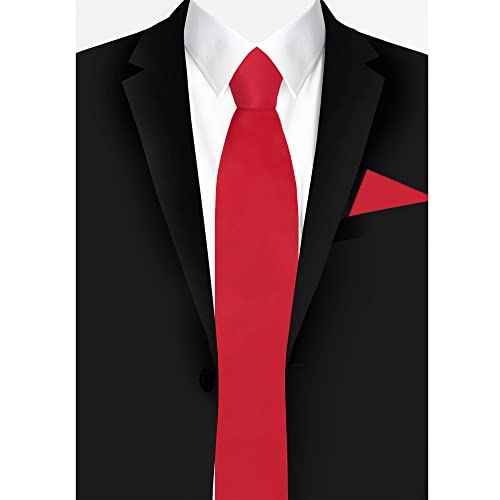 Image of Jacob Alexander Men's Pocket Square Solid Color Handkerchief