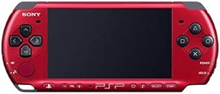 New Sony Playstation Portable PSP 3000 Series Handheld Gaming Console System (Renewed) (Red/Black)