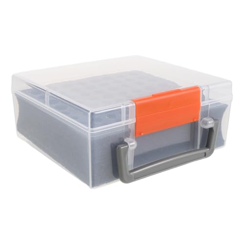 Organizador de batería para solucionar el desorden de pilas sueltas con compartimentos de plástico