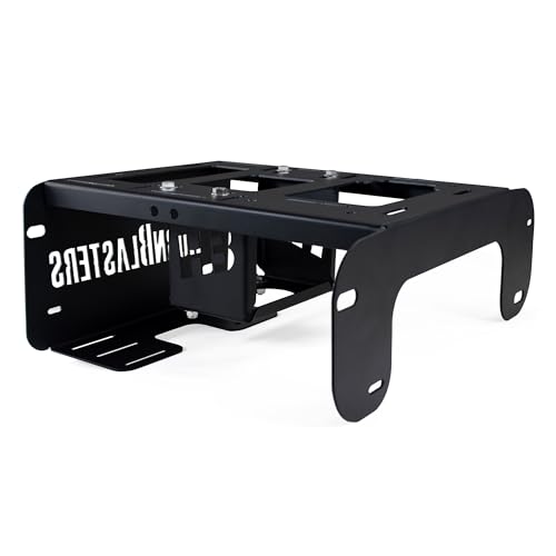 HornBlasters Stealth Spare Tire Delete Bracket – Universal Horn Mount for Full-Size Trucks & SUVs – Out-of-Sight Installation – Weather-Resistant Steel Bracket – Quick & Easy Install
