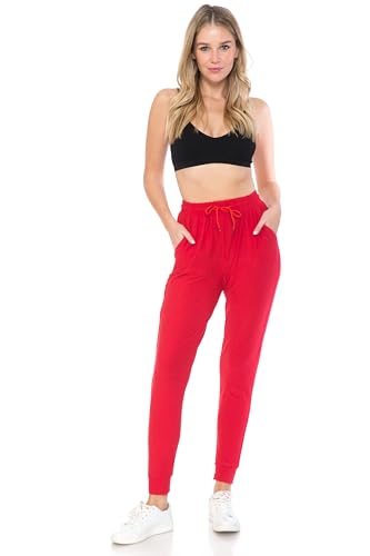Image of Leggings Depot Premium Jogger Women's Popular Print High Waist Track Pants(S-XL)
