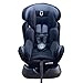 AMULAY Autoasiento Convertible 3 En 1 Para Bebé y Niños de 0 A 25kg con Arnes de 5 Puntos y Reclinado de respaldo | Color Gris y negro