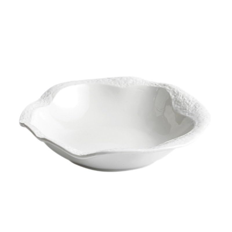 Talerze Obiadowe Prosta Okrągła Ceramiczna Miska Rodzinna Kuchnia Jednolity Kolor Zastawa Stołowa Przekąska Owocowa Miska Sałatkowa Restauracja Biały Stek Talerz Obiadowy Talerz Na Z10inch-One Size