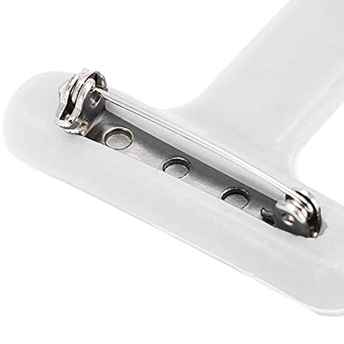 Relogio De Lapela Funcional Enfermagem Veterinária Branco