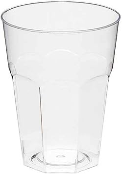 Crystal Cup Transparent 350 cc - 20 Pieces