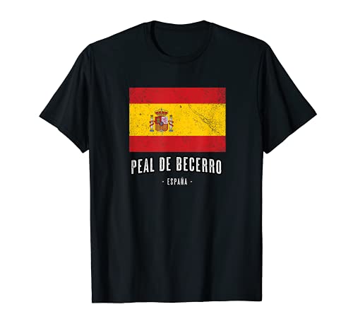 Peal de Becerro España | Souvenir - Ciudad - Bandera - Camiseta