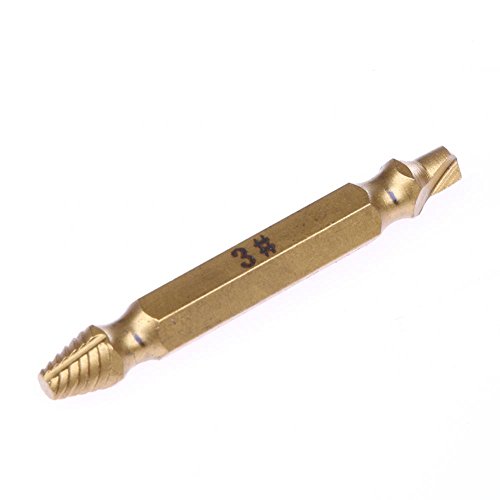 Conjunto de 4 peças de ferramentas de remoção de brocas de extrator de parafusos