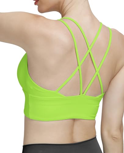Image of MotoRun Bralettes for Women, Strappy Sports Bra Push up Bralette Sexy Bras Rave Top