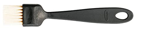 Fiskars Pincel de repostería, Longitud: 20 cm, Essential, Cerdas naturales/Plástico PP, Negro, 1065590