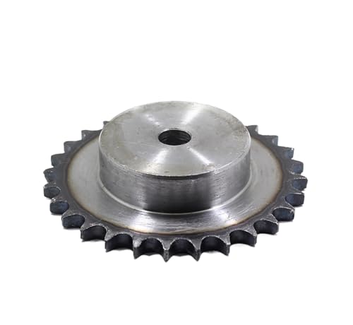 Bevel Gear Pinion Hardware Mechanical 1pcs 26-40 Tooth Process Hole 08B Chain Drive Sprocket Carbon Steel Roller Chain Gear Pitch 12.7mm Industrial Sprocket Wheel(33 Teeth(Bore 16mm)