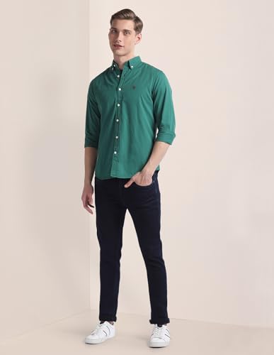 Image of U.S. Polo ASSN. Men's Cotton Regular Fit Shirt