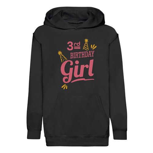 Sweat à capuche enfant 3 ans pour fille - Hoodie premium anniversaire