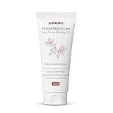 ANAGEL Moisturising Cream with Aloe Vera & Rosehip Oil – Luxurious Daily Moisturiser for Sensitive, Dry & Post-Treatment Skin After Laser, Waxing or Sun Exposure (200 ml)