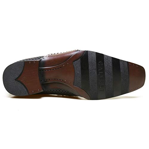 Sapato Social Masculino Calvest em Couro Snake Preto com Metal Dourado - 1930C229-42