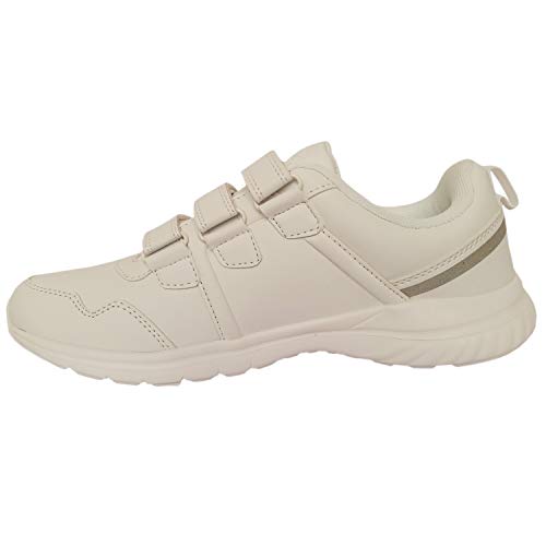 Image of Li-Ning NonLacing School Shoes Kids Range - Unisex - White - 7 UK