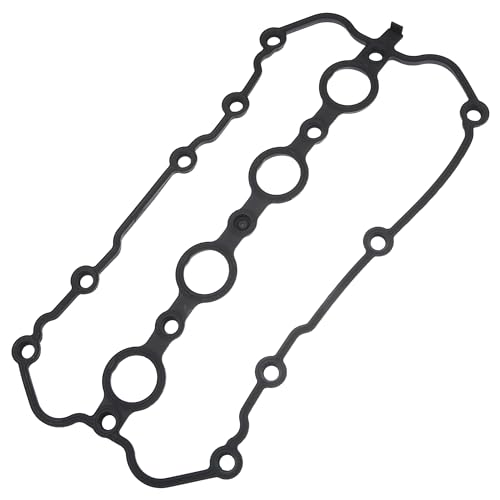 QUARKZMAN Juego de Juntas de Tapa de Válvula No.06F103483D para Audi A4 2005-2009, Negro
