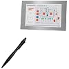 BoxWave Stylus Pen Compatible with SuperLogics SL-LCD-19.5-RTouch-SSB-Wide-DC2 - DirectTip Resistive Stylus, DirectTip Resistive Stylus - Jet Black