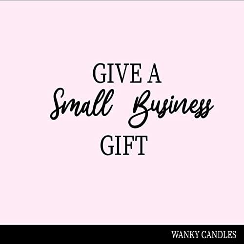 Wanky Candle Black Scented Candle, Friendship Gift, Funny Gift for Friend, Rude Candle, in a World Full of c*NTS You're My Favourite WCBJ118