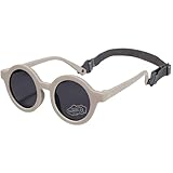 SXBCyan 6-30 Mois Bébé Lunettes De Soleil Rondes Polarisées Nuances En Caoutchouc Flexibles Avec Sangle For Tout-petit Nouveau-né Âges Du Nourrisson (Color : Coffee)