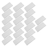 ULTECHNOVO 20 Pezzi Tessuto Scamosciato per Ceramica 10X10 CM Utensili per Rifinire Bordi Vaso in Argilla Morbida Panni Assorbenti Fai da Te per Modellare e Lucidare Ceramica Artigianale