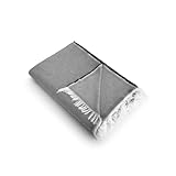 Textilhome Cubre Sofá Multiusos Funda Sofa y Cama, Color Gris. Certificado Oeko-Tex