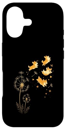 Dandelion Dog Lovers Corgis X}zP[X iPhone 17 p