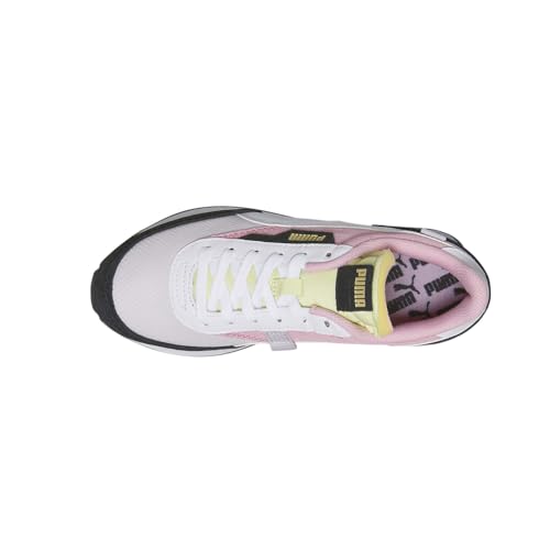 PUMA Kids Girls Future Rider Bouquet Lace Up Sneakers Shoes Casual - Black, Pink, White - Size 5.5 M4