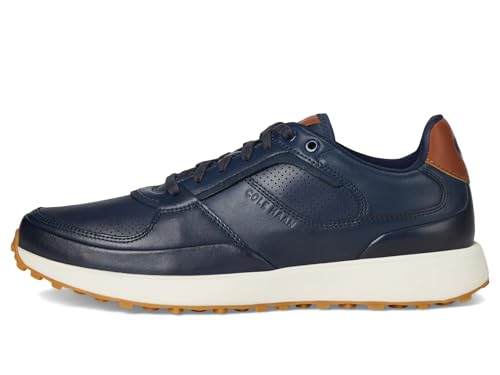 Cole Haan Cole Haan Mens Grand Crosscourt Downtown Sneaker, Navy Blazer/Ivory/British Tan, 10.5-M US