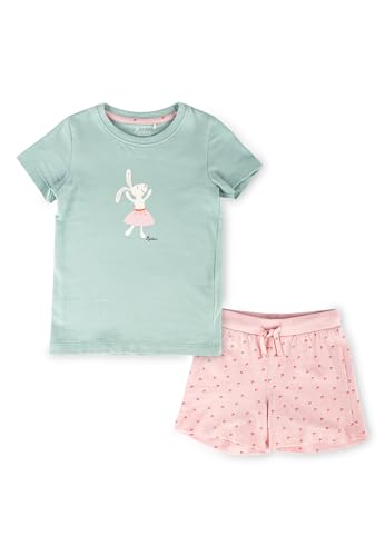 Sigikid Kinder Pyjama Zweiteiler Schlafanzug Bio-Baumwolle Sommer Nachtwäsche für Mädchen