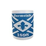 U24 Tasse Kaffeebecher Mug Cup Flagge Darmstadt 1898