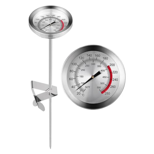 SOLUSTRE Cooking Thermometer Easy to Use Meat Thermometer Probe for Kitchen Grill