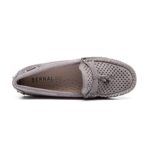 Image of Bernal Women's Non-Slip Penny Loafers - All-Day Comfort Flat Driving Shoes for Work Office & Casual Walking