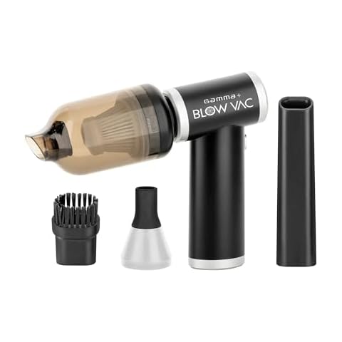 GAMMA+ Blow Vac 2-in-1 Handheld Air Blower and Vacuum USB-C Rechargeable with 4 Attachments Cover