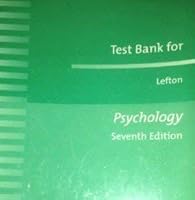 PSYCHOLOGY 020529670X Book Cover