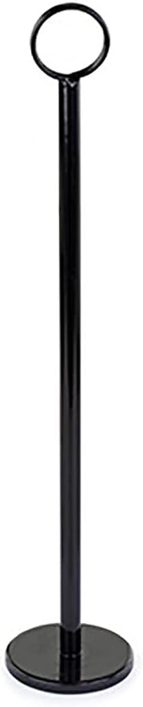MYUYEE Place Cards,Place Card Holders, Black Wedding Table Number Holder, Place Cards For Weddings Restaurant And Party,4/6/8/10 Inches Round Shape Paper Menu Clips (10 Inches)