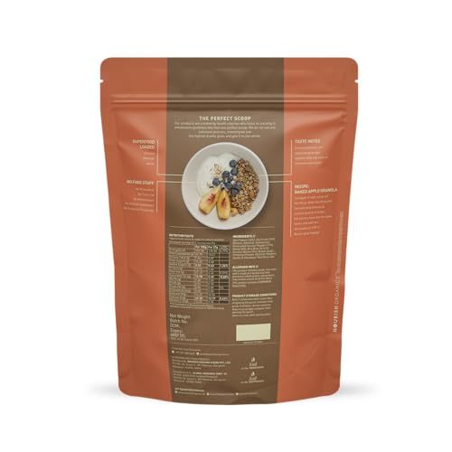 Image of Nourish Organics Oats Granola, 270G (Pack of 2)