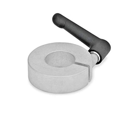Aluminium-Stellring, geschlitzt, mit Klemmhebel, Innendurchmesser 16mm