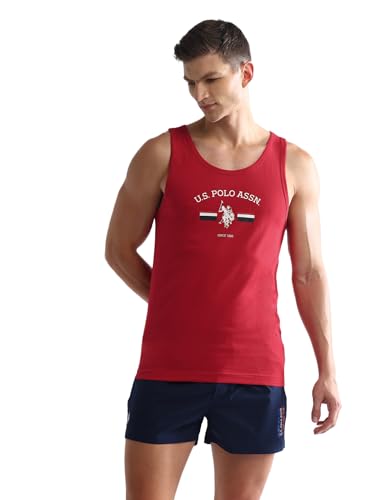 Image of U.S. Polo ASSN. Mens OEV02 Brand Print Comfort Fit Vest - Pack of 1