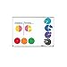 Learning Resources LER1616 Double-Sided Magnetic Fraction Circles