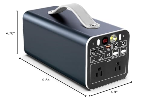 Powdeom 300W Portable Power Station, 299.7Wh Power Bank with AC Outlet, Dual Way 65W PD/USB-C Port, Laptop Charger Battery Pack Power Supply, Solar Generator for Camping Home Emergency 11 AI VOLT Generator Website 31siZYbvZ L. SL500 AI VOLT Generator Website
