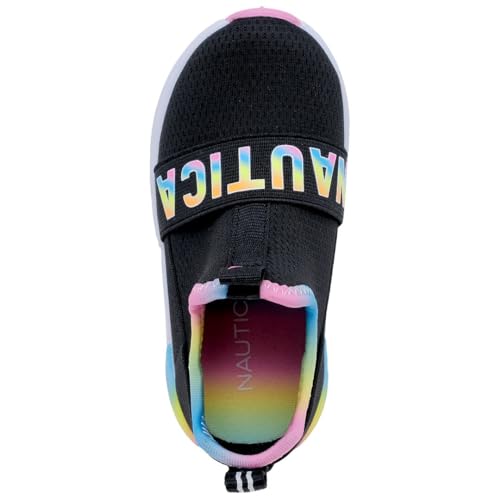 Nautica Girls' Slip-On Sneaker - Athletic Running Kids' Shoe for Walking, Running, Tennis, and Sports (Toddler/Little Kid)4