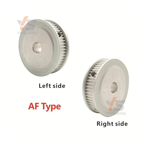 Poulie 2GT type K contre les vibrations mécaniques sur moteur pas à pas 3D - 4
