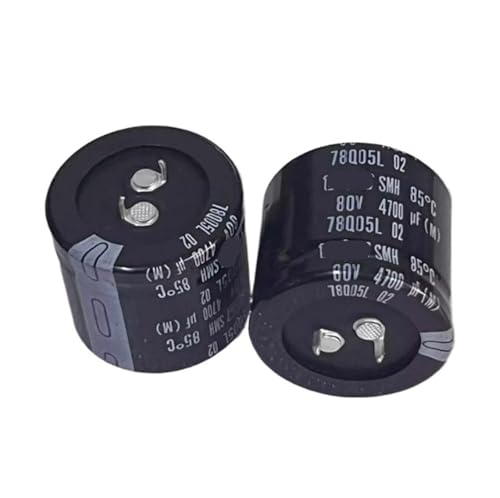 Filtro de audio sin zumbidos con capacitores electrolíticos de 4700 UF y 80 V SMH