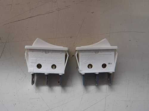 Sea Dog Line Rocker Switch on/Off White 15amp 12 Volt SPST Circuit #420445