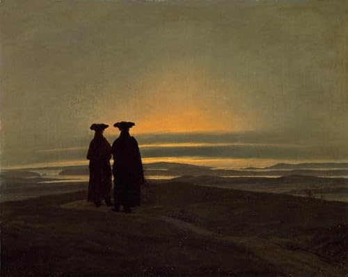 Affiche de Arts de Caspar David Friedrich pour habiller un grand mur vide de séjour