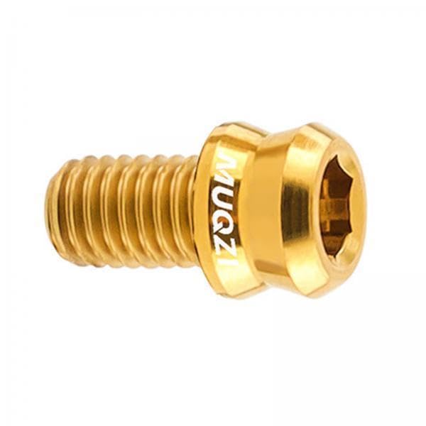The Style Sutra 2xTitanium Alloy Bike Stem Bolts Bike Screw for Accessory Mountain Bikes Riding M6x10mm Golden|Sporting Go...