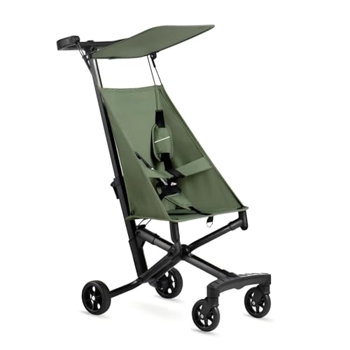 Opaeroo Lightweight folding pushchair Stroller for children aged 0-6 years, baby's gift, 3.8 kg The perfect companion for traveling with baby, baby stroller, outdoor 8 colors green