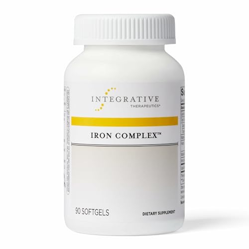 Integrative Therapeutics - Iron Complex - 50 mg of Iron in a Heme and Non-Heme Iron Blend - 90 Softgels by Integrative Therapeut