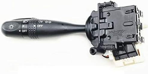 Black 4-Position Push Button Headlight Switch, Compatible with Suzuki SX4 Swift