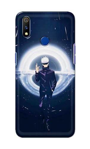 Image of Printed Hard Back Cover for Realme 3 Pro Back Cover (Popular Anime Character -J2) -190724(EA)